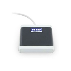 HID Lector de Tarjeta Inteligente OMNIKEY 5022, USB 2.0, Azul