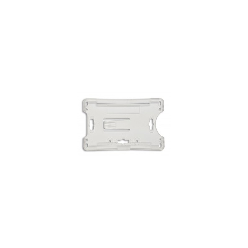 Portagafete Convertible Transparente